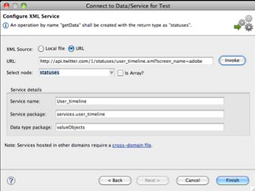 Configure XML Service